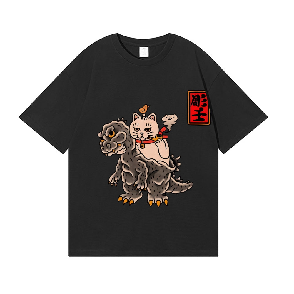 Kaiju Cat Japanese Style Classic Tee