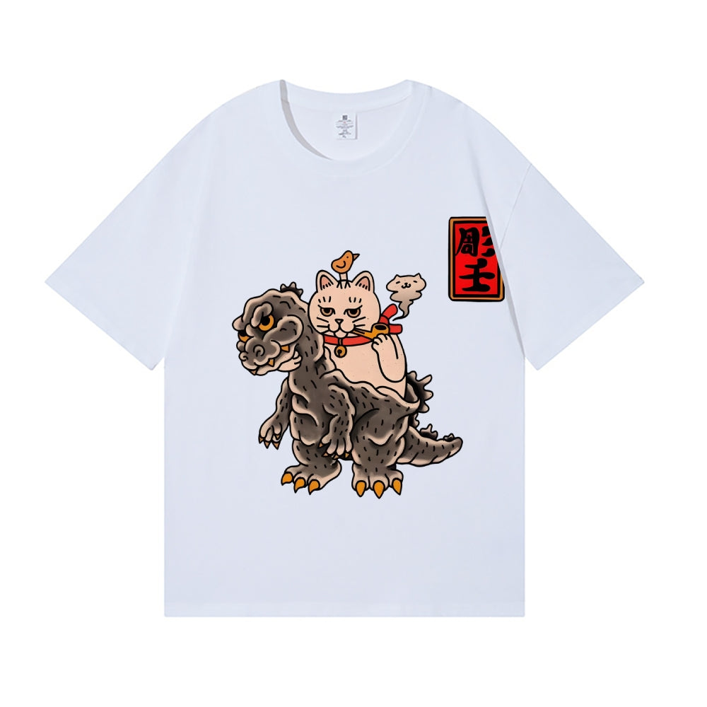 Kaiju Cat Japanese Style Classic Tee