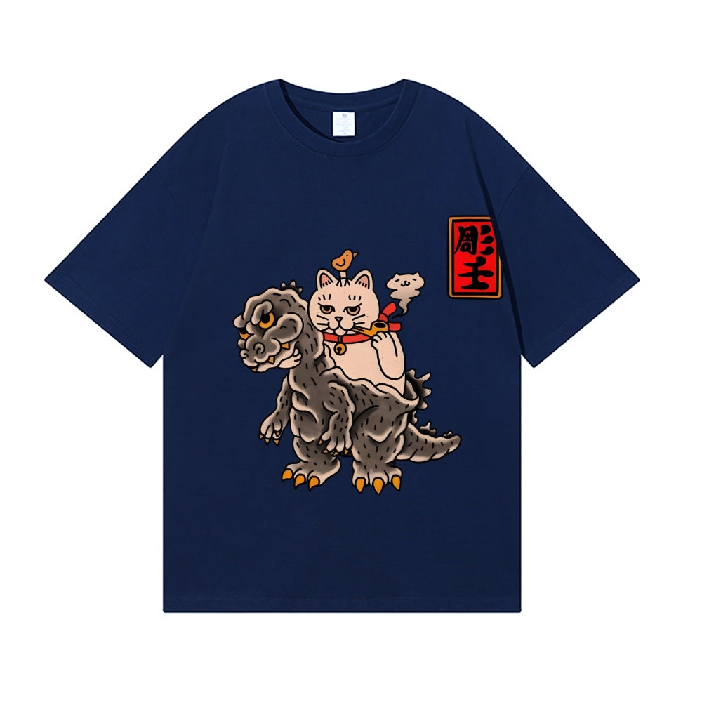 Kaiju Cat Japanese Style Classic Tee