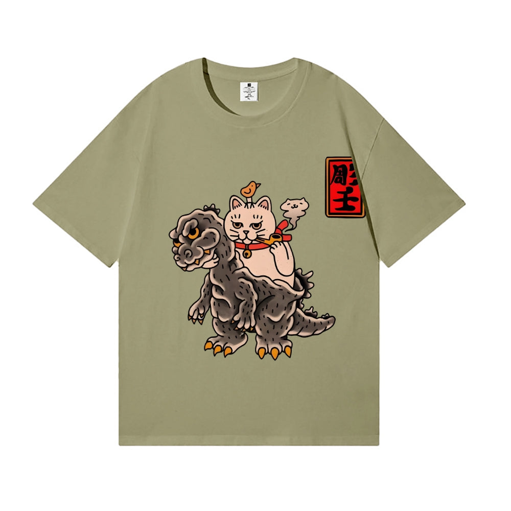 Kaiju Cat Japanese Style Classic Tee
