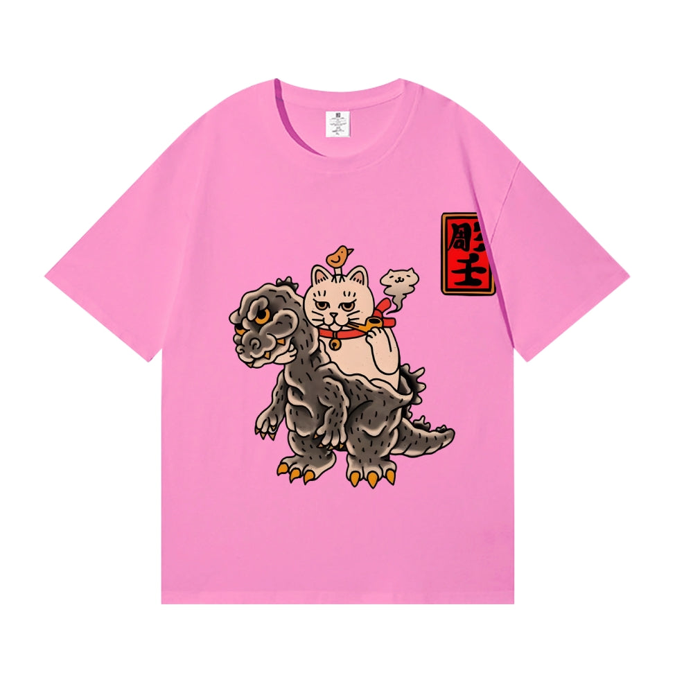 Kaiju Cat Japanese Style Classic Tee