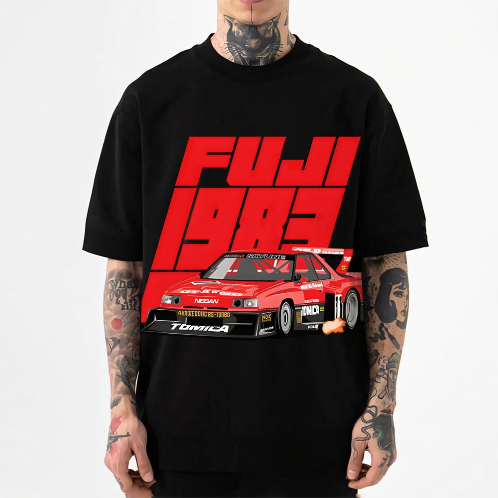 Fuji Racing Car Japanese Style Classic Tee