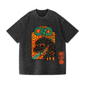 Kaiju Vintage Wash Japanese Design T-Shirt