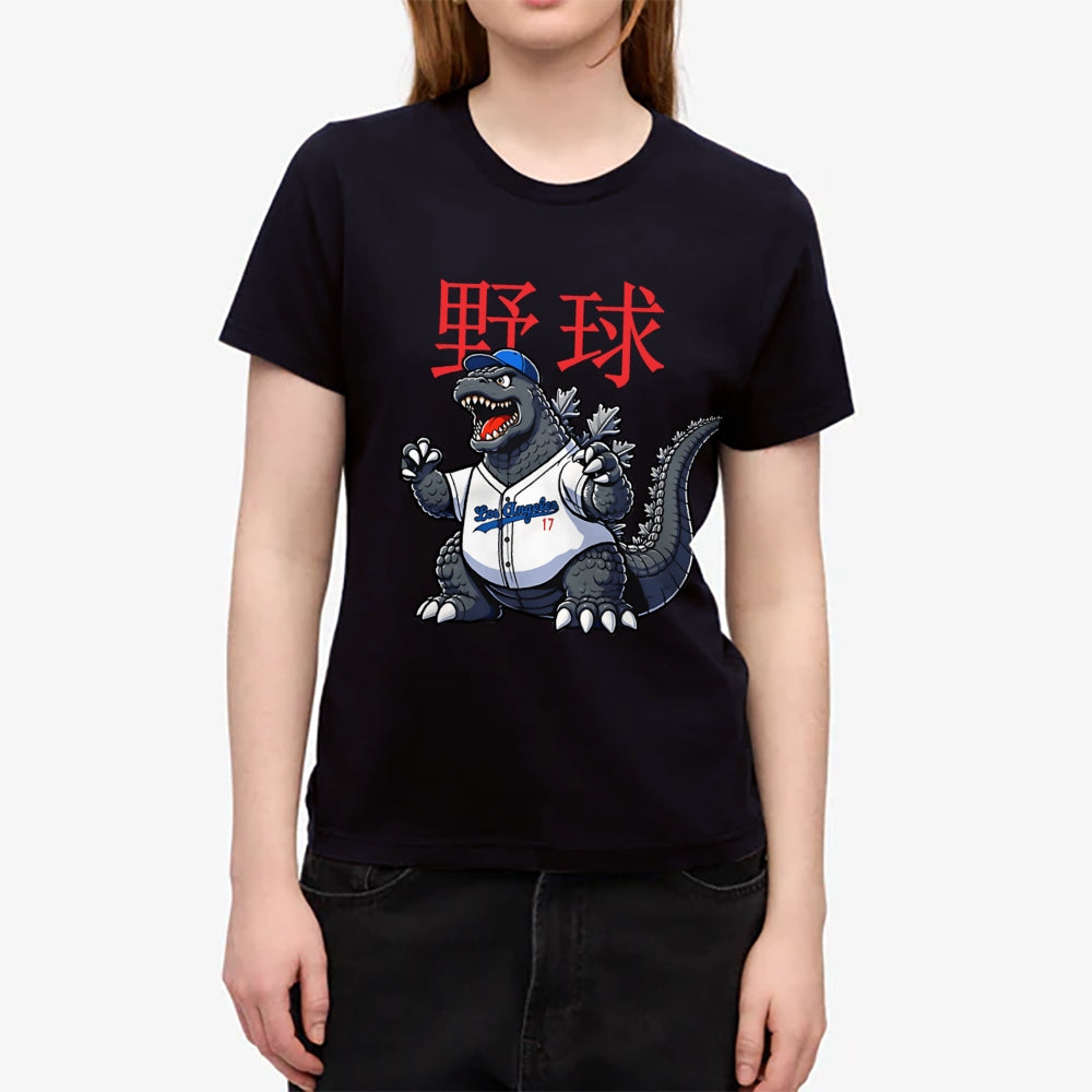 Kaiju Baseball Japanese Style Women's Classic Tee