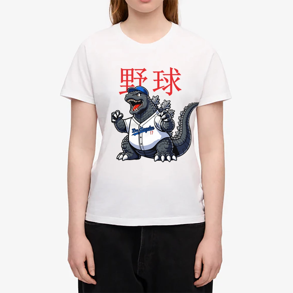 Kaiju Baseball Japanese Style Women's Classic Tee