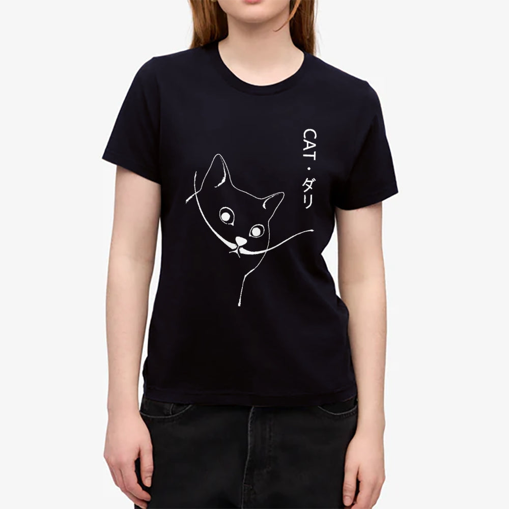 Cat Japanese Style Women's Classic Tee