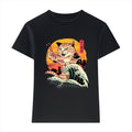 Cat Sushi Wave Japanese Style Women's Classic Tee