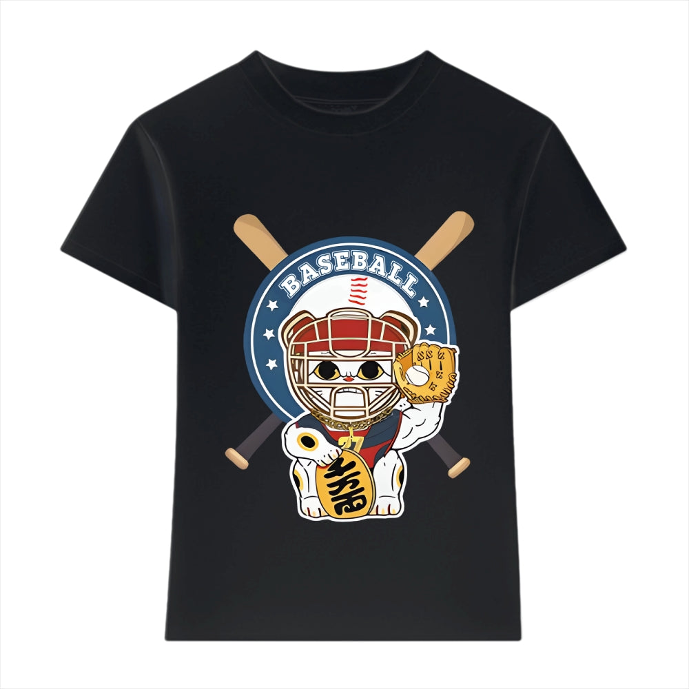 Baseball Cat Japanese Style Women's Classic Tee