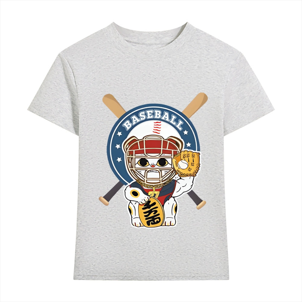 Baseball Cat Japanese Style Women's Classic Tee