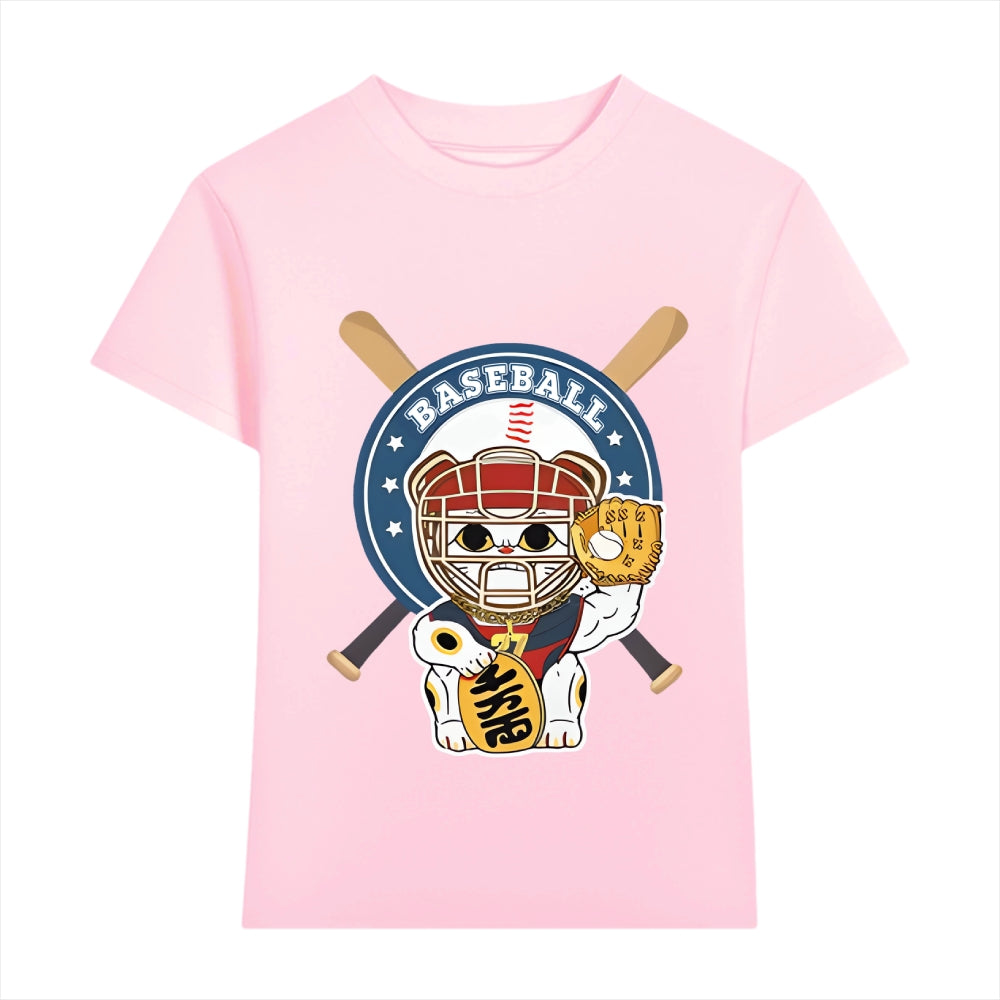 Baseball Cat Japanese Style Women's Classic Tee