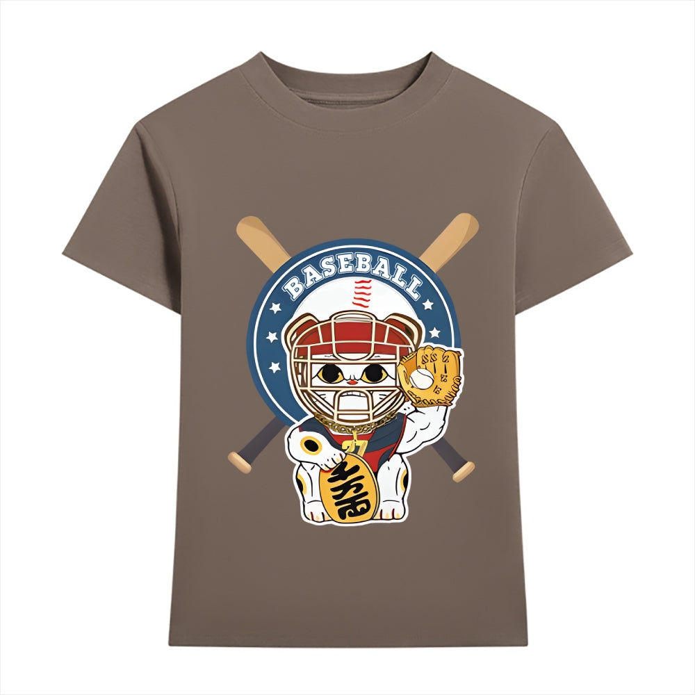 Baseball Cat Japanese Style Women's Classic Tee