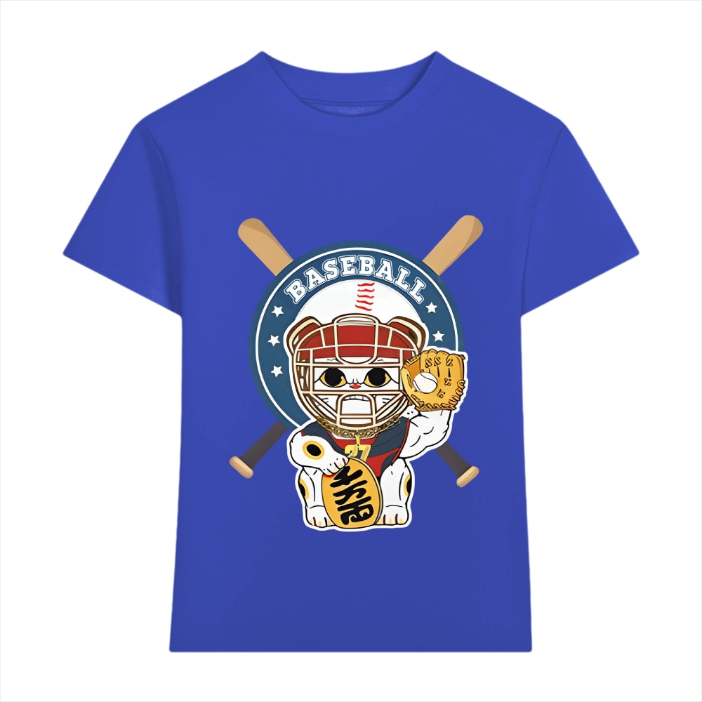 Baseball Cat Japanese Style Women's Classic Tee