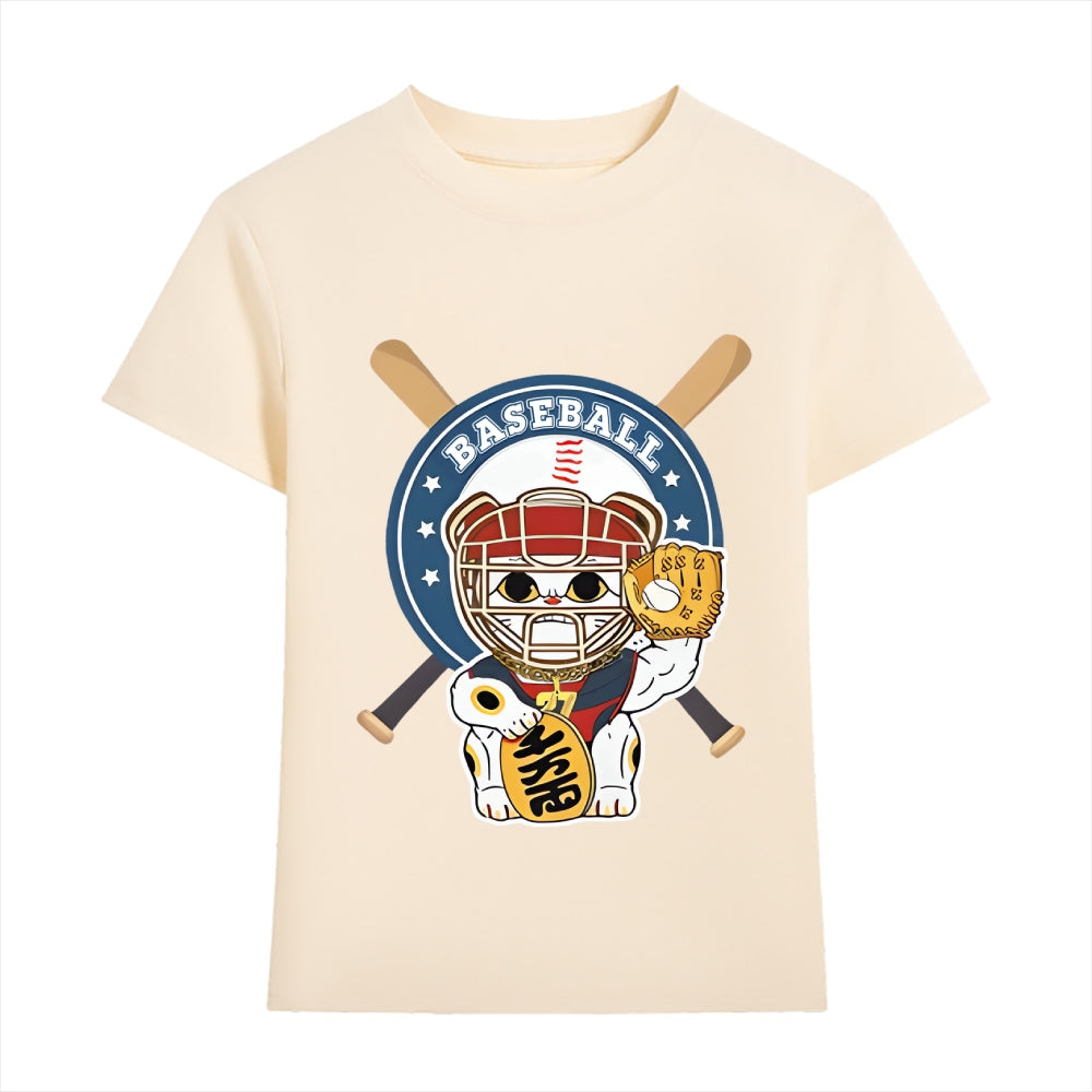 Baseball Cat Japanese Style Women's Classic Tee