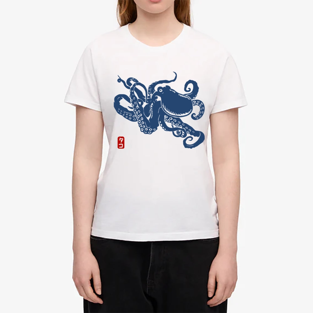 Octopus Japanese Style Women's Classic Tee
