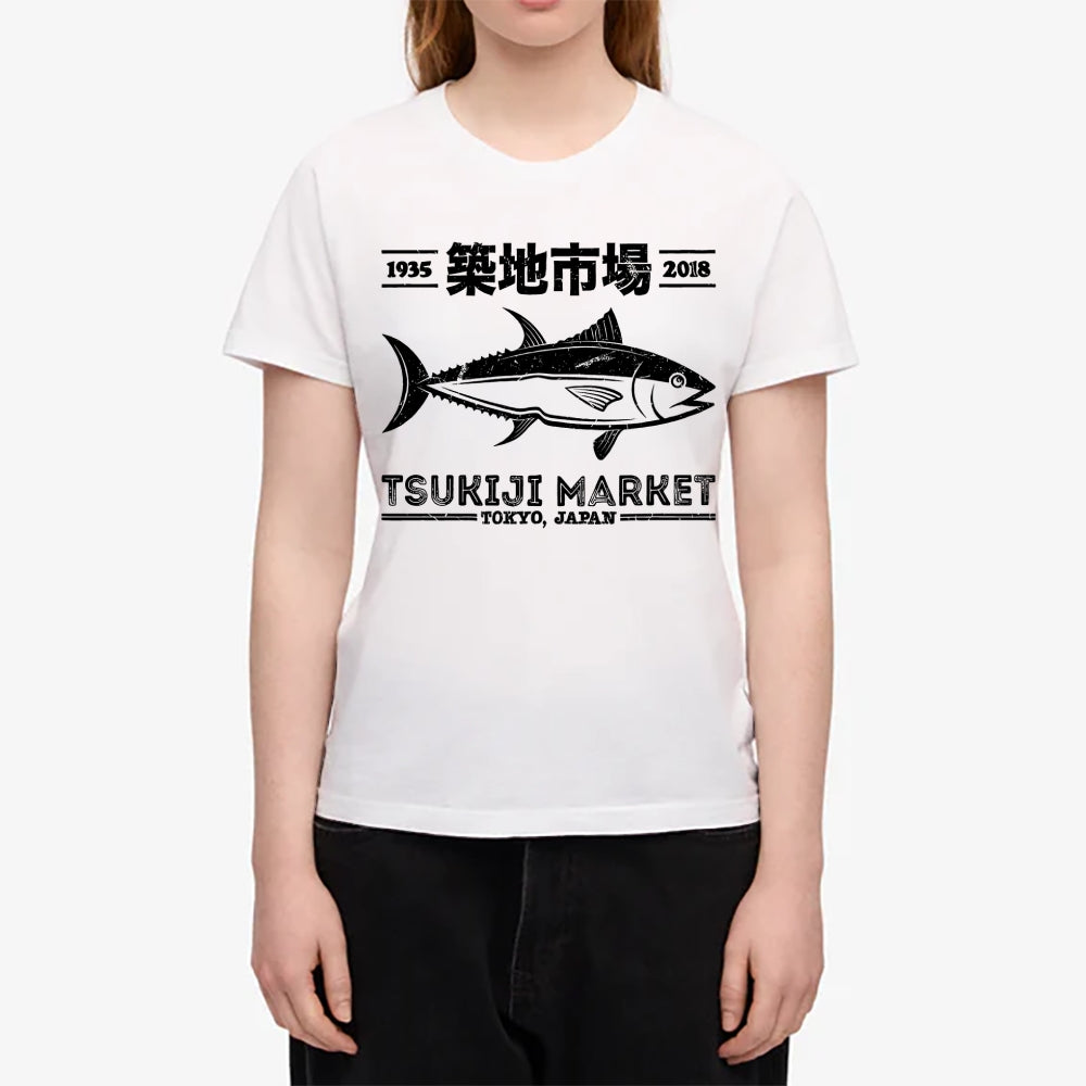 Tsukiji Market Japanese Style Women's Classic Tee
