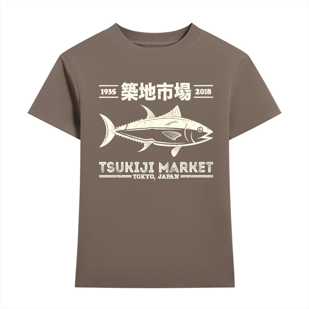 Tsukiji Market Japanese Style Women's Classic Tee