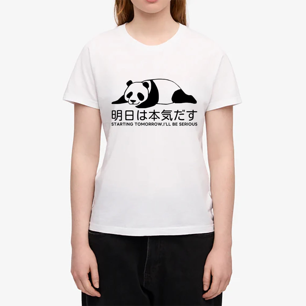 Panda Japanese Style Women's Classic Tee