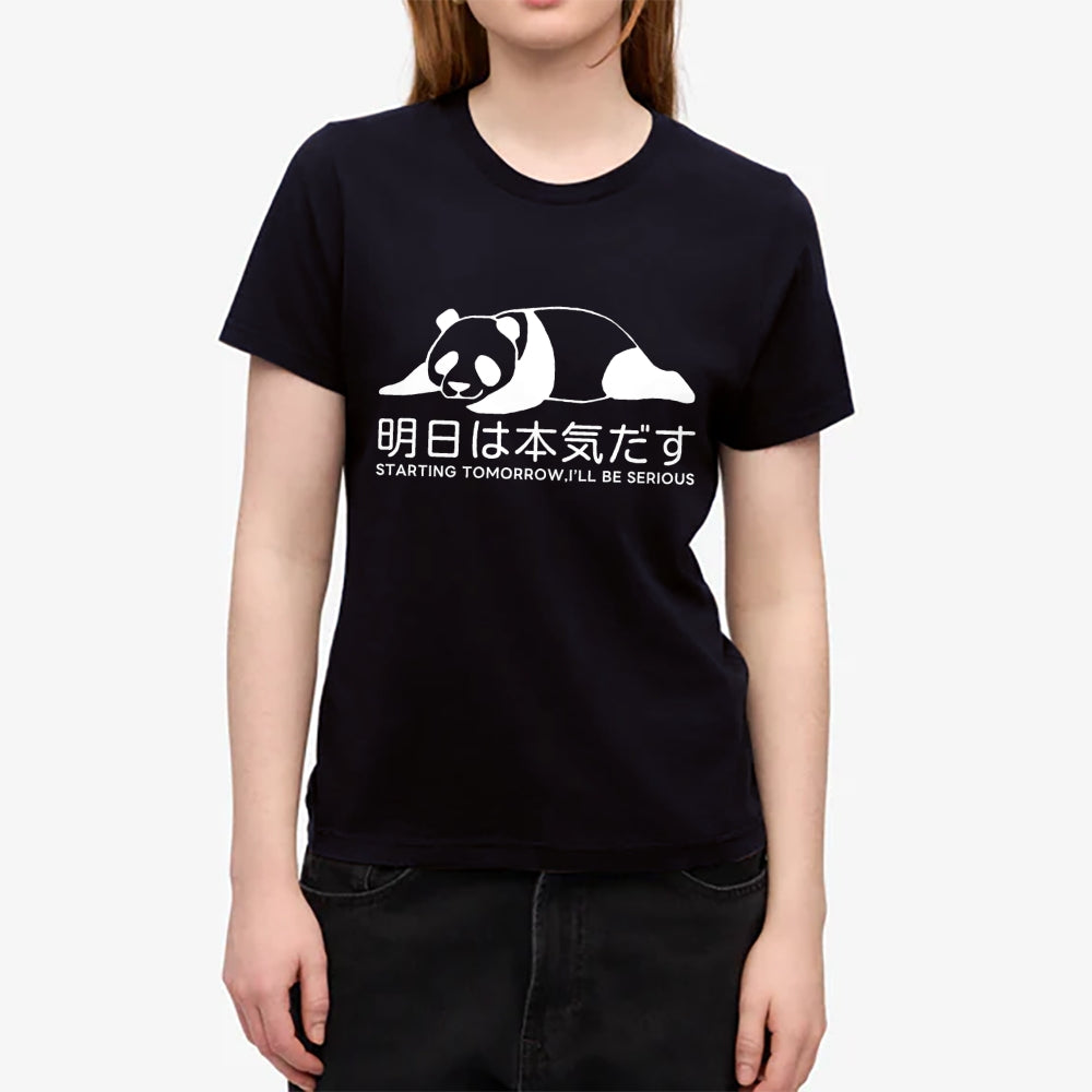 Panda Japanese Style Women's Classic Tee