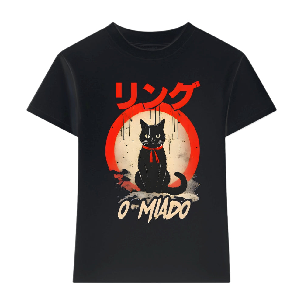 Black Cat Japanese Style Women's Classic Tee