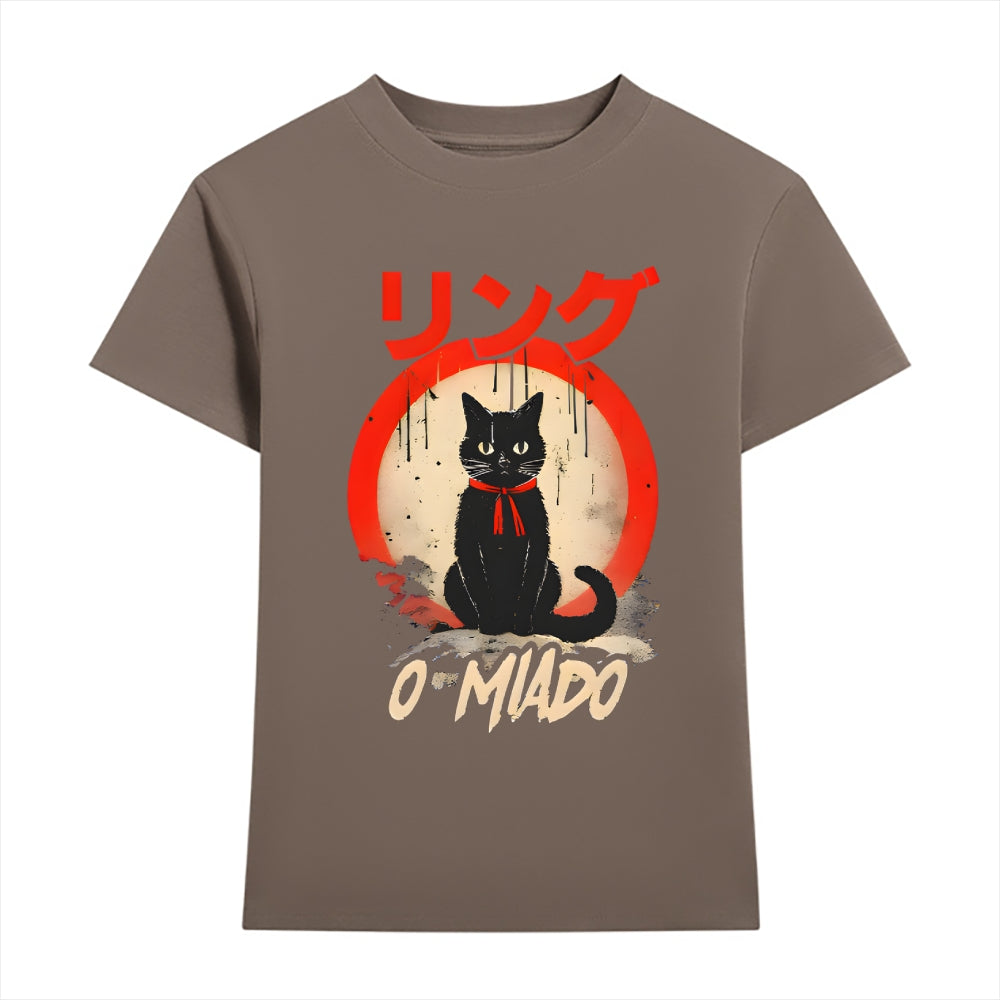 Black Cat Japanese Style Women's Classic Tee