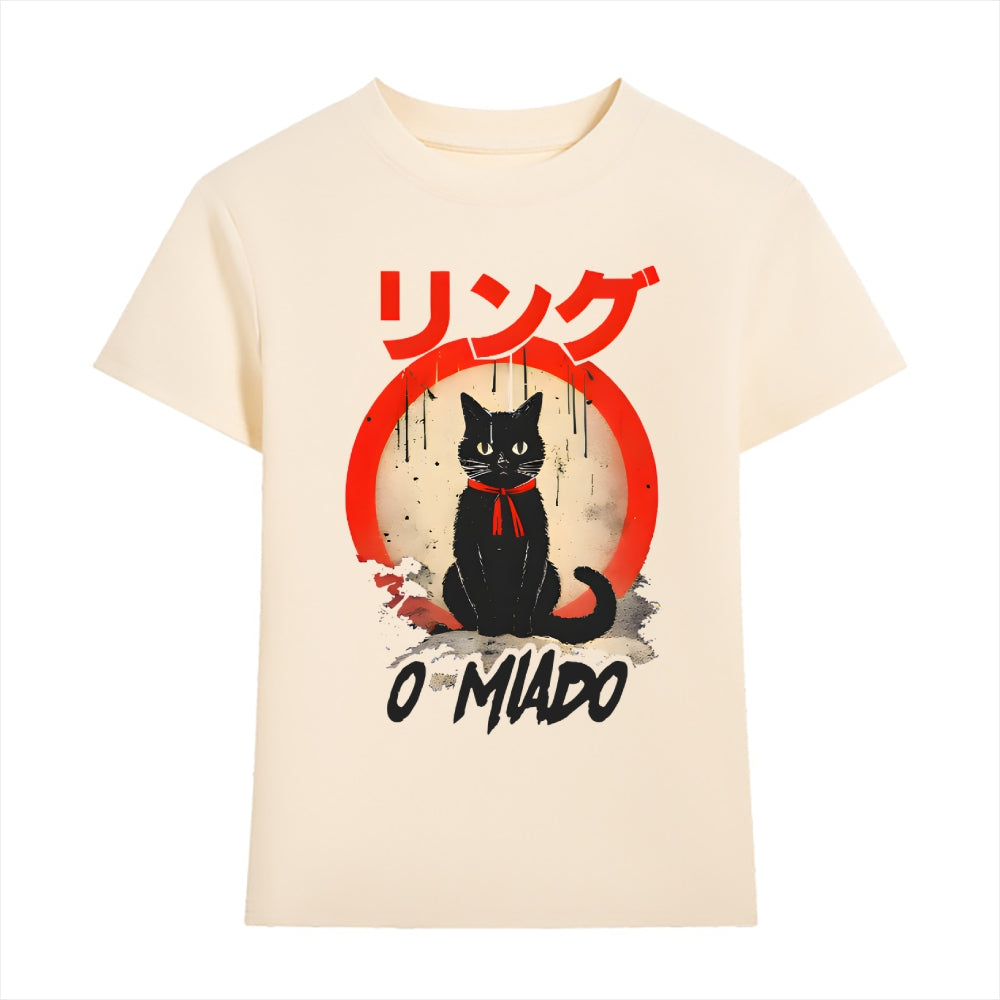 Black Cat Japanese Style Women's Classic Tee