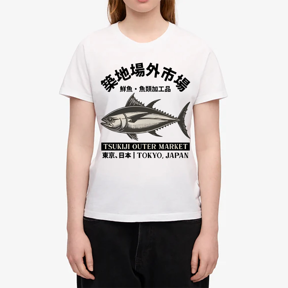 Tsukiji Market Japanese Style Women's Classic Tee