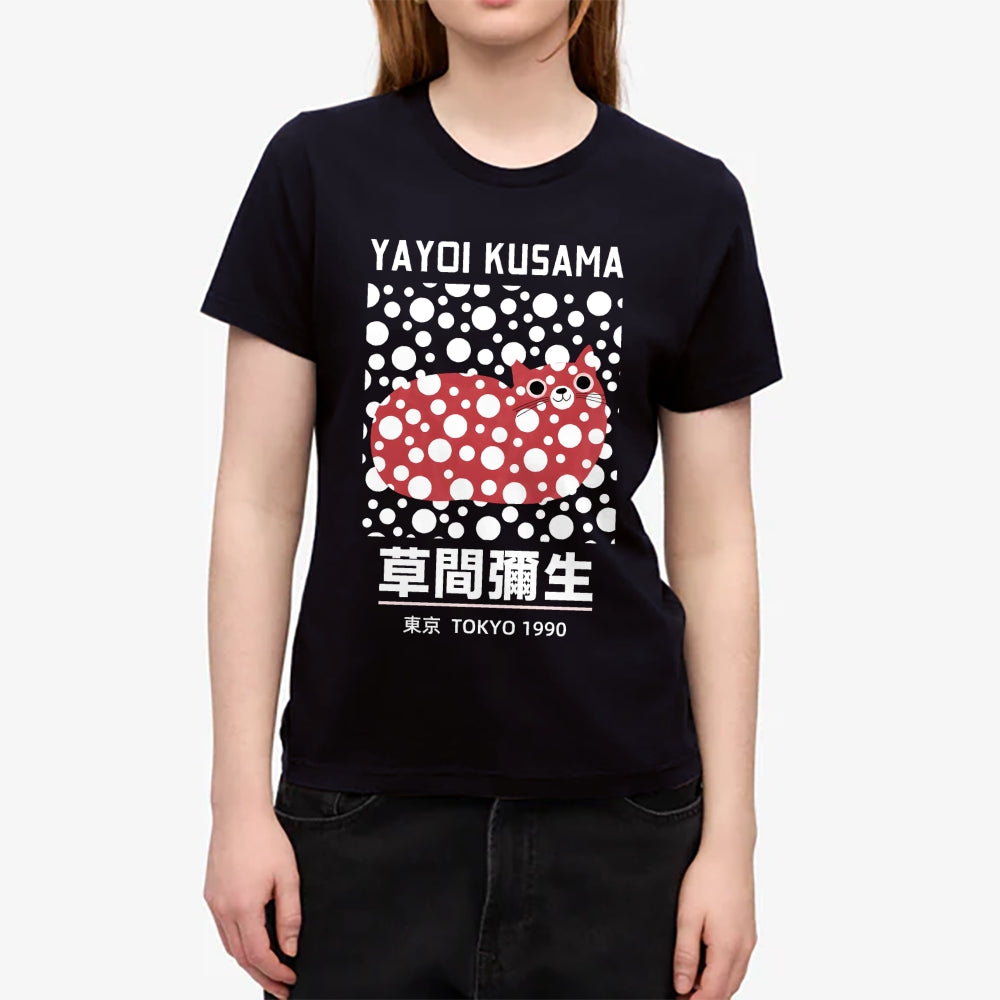 Yayoi Kusama Cat Japanese Style Women's Classic Tee