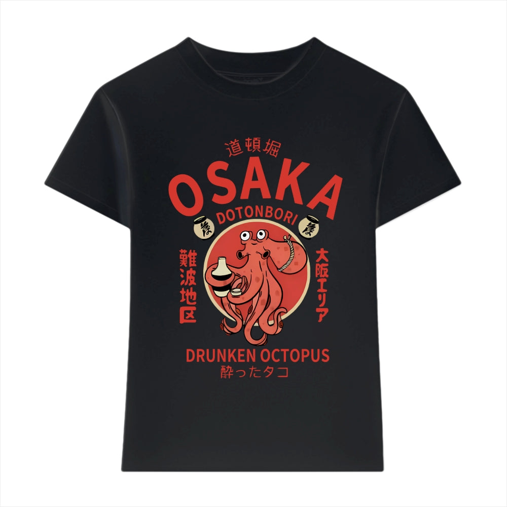 Osaka Drunken Octopus Japanese Style Women's Classic Tee