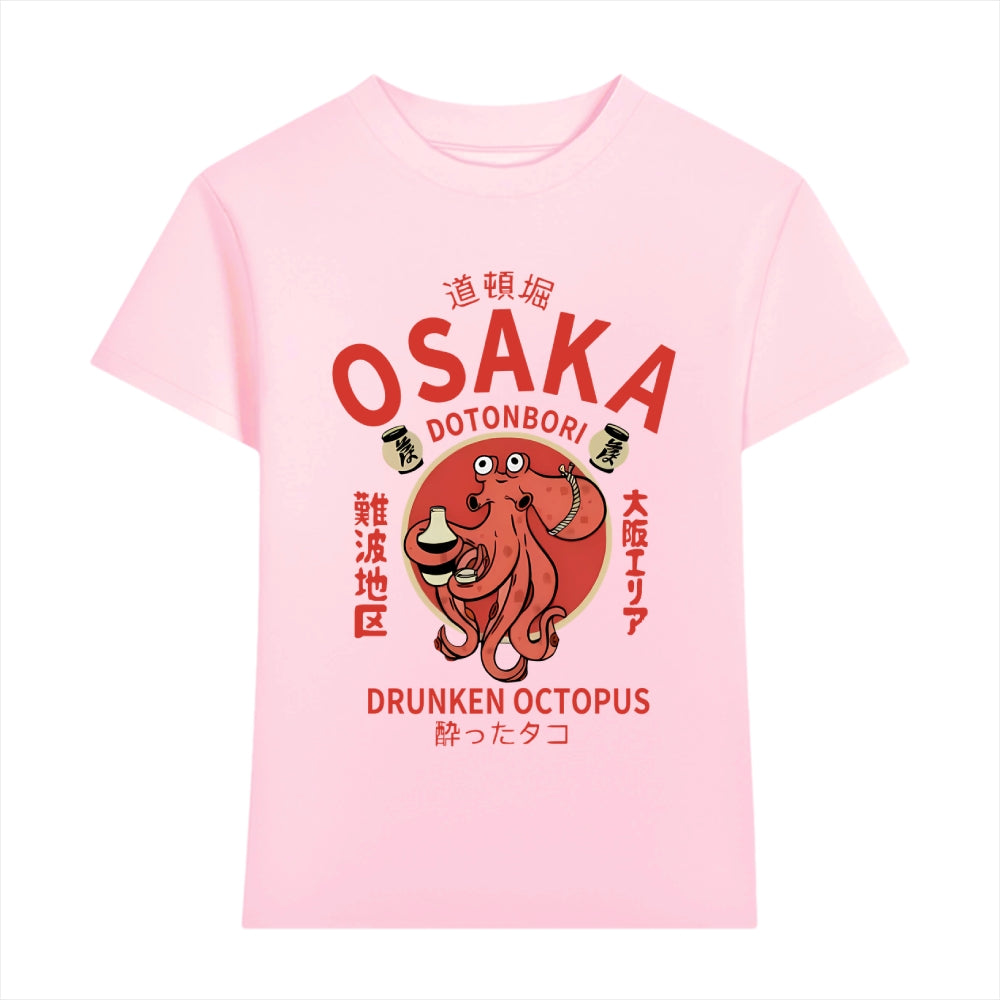 Osaka Drunken Octopus Japanese Style Women's Classic Tee