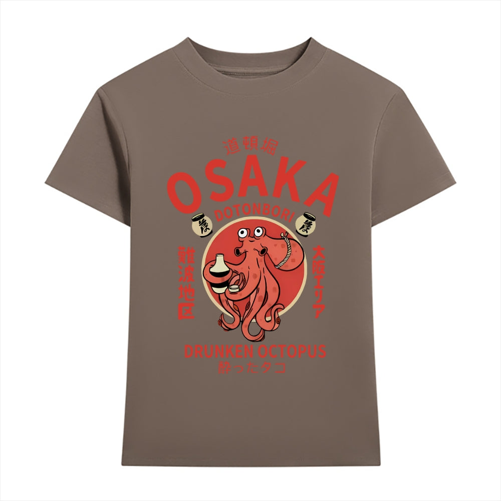 Osaka Drunken Octopus Japanese Style Women's Classic Tee