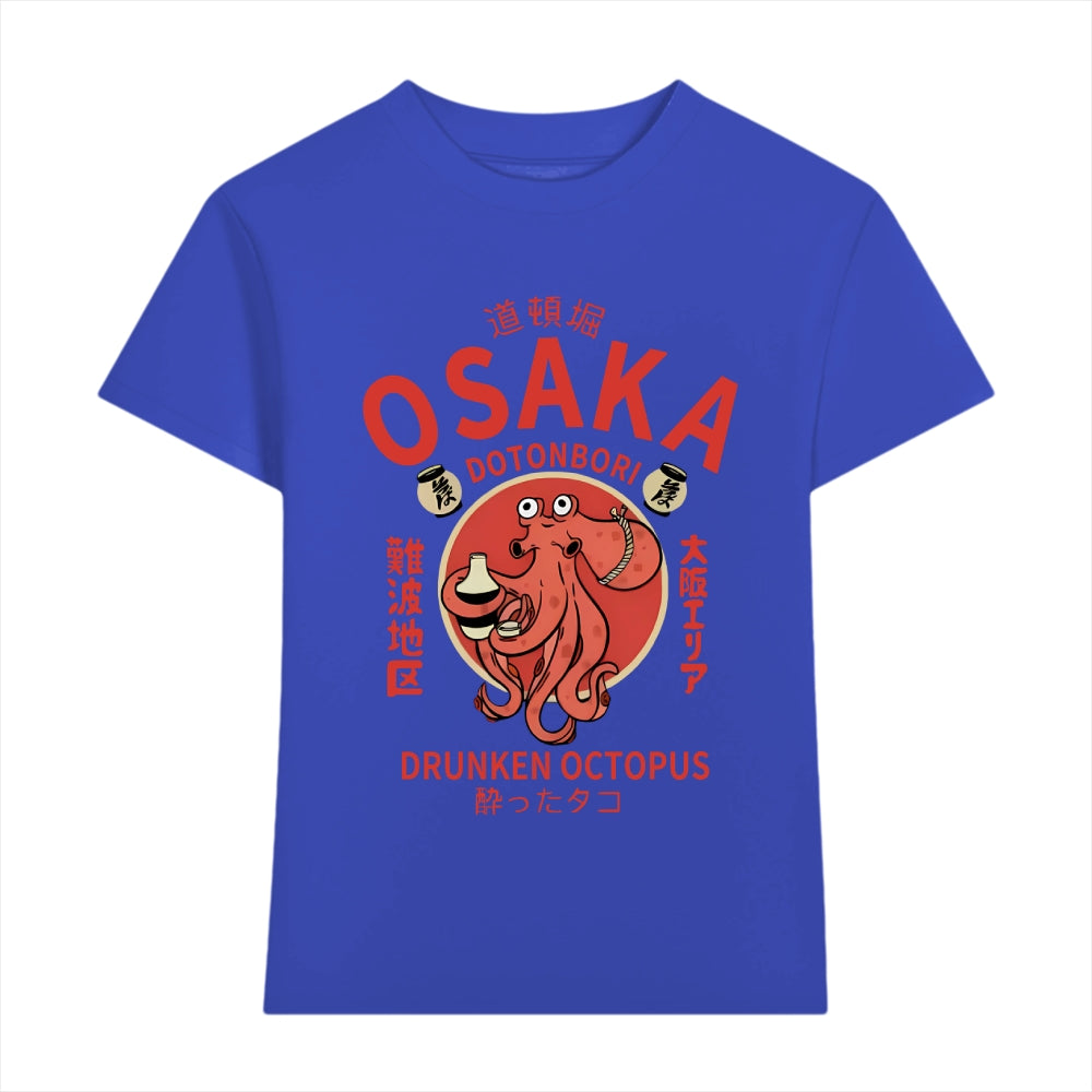 Osaka Drunken Octopus Japanese Style Women's Classic Tee