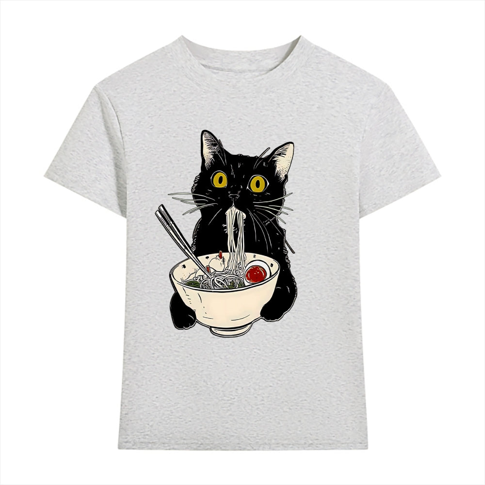 Ramen Cat Japanese Style Women's Classic Tee