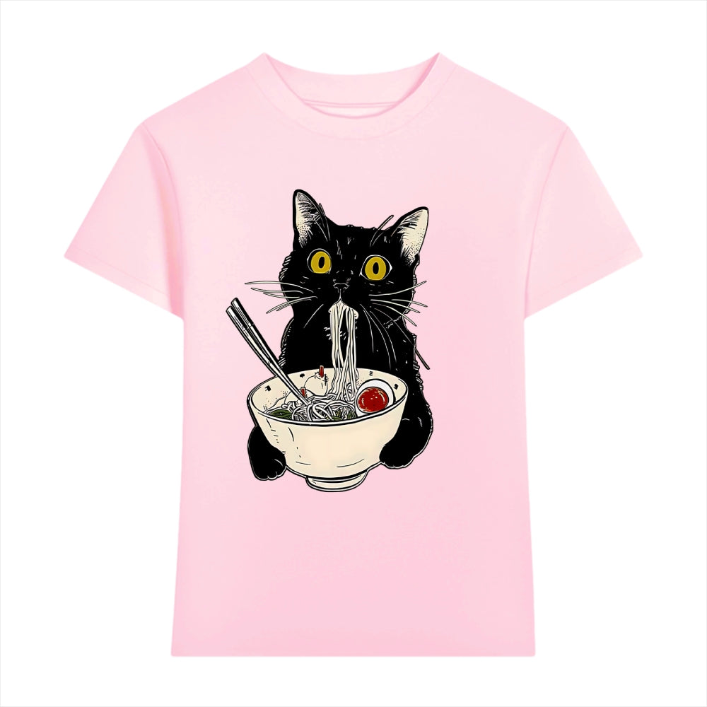 Ramen Cat Japanese Style Women's Classic Tee