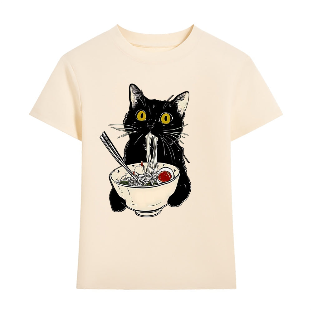 Ramen Cat Japanese Style Women's Classic Tee
