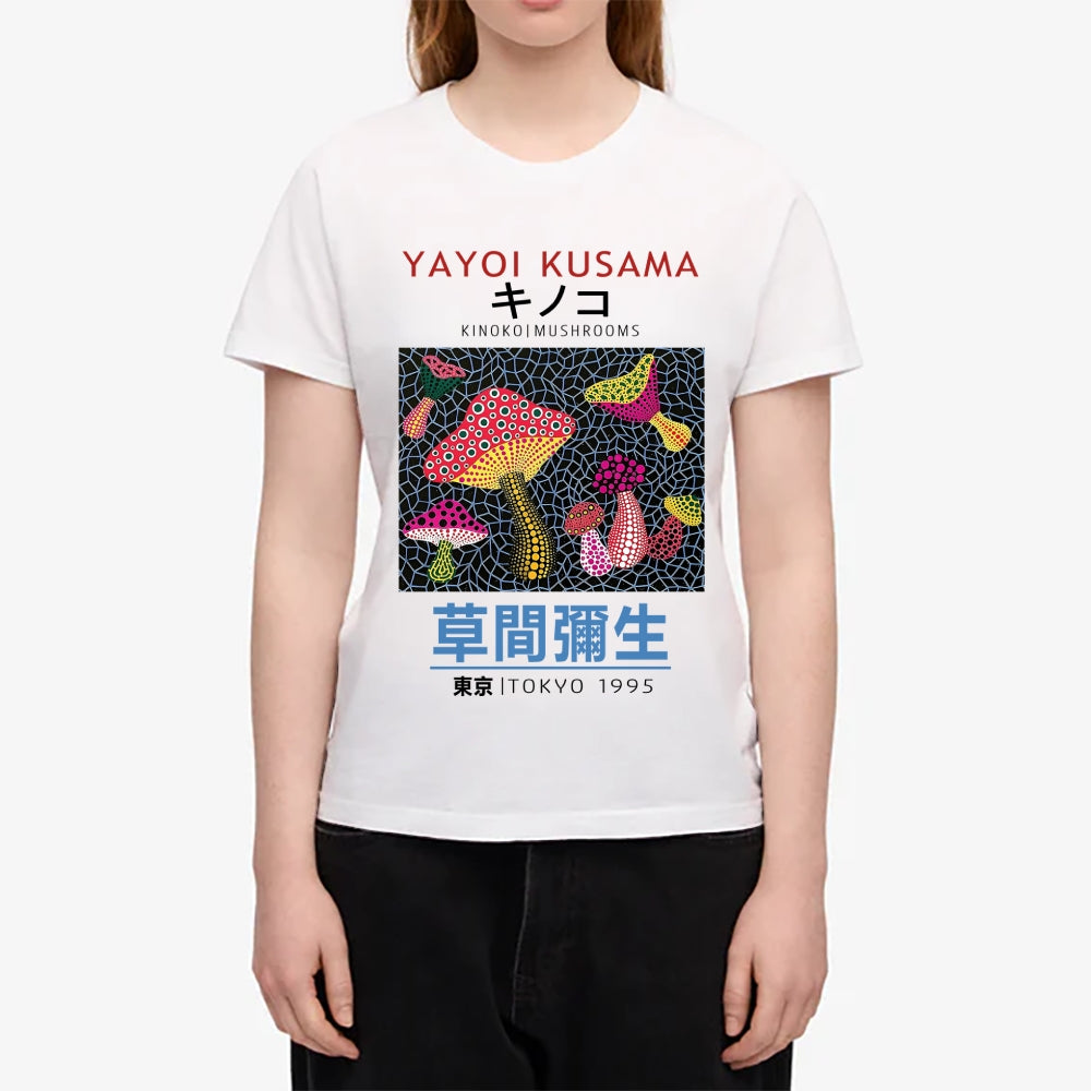 Yayoi Kusama Mushroom Japanese Style Women's Classic Tee