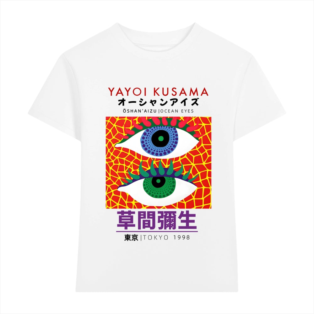 Yayoi Kusama Eyes Japanese Style Women's Classic Tee