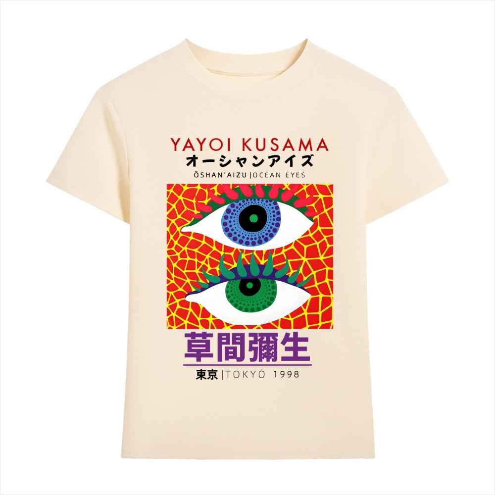 Yayoi Kusama Eyes Japanese Style Women's Classic Tee