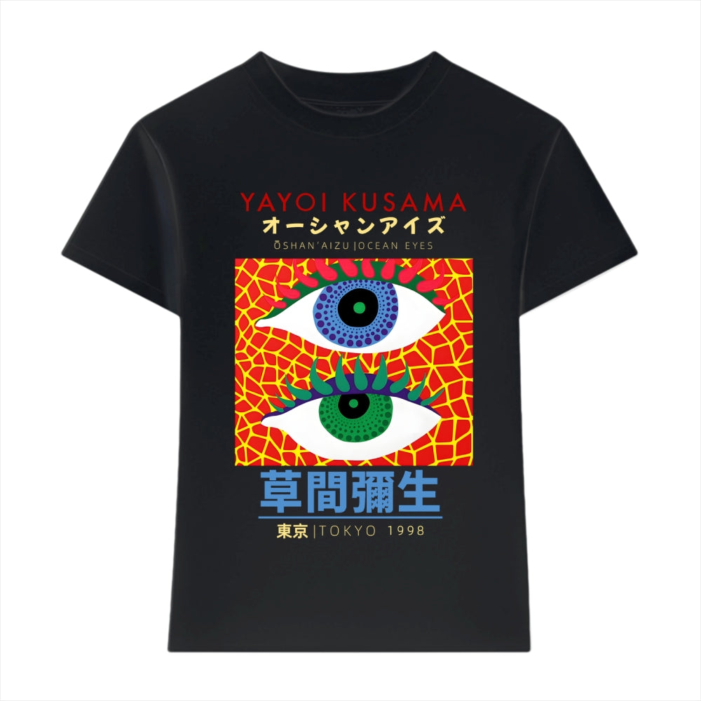 Yayoi Kusama Eyes Japanese Style Women's Classic Tee