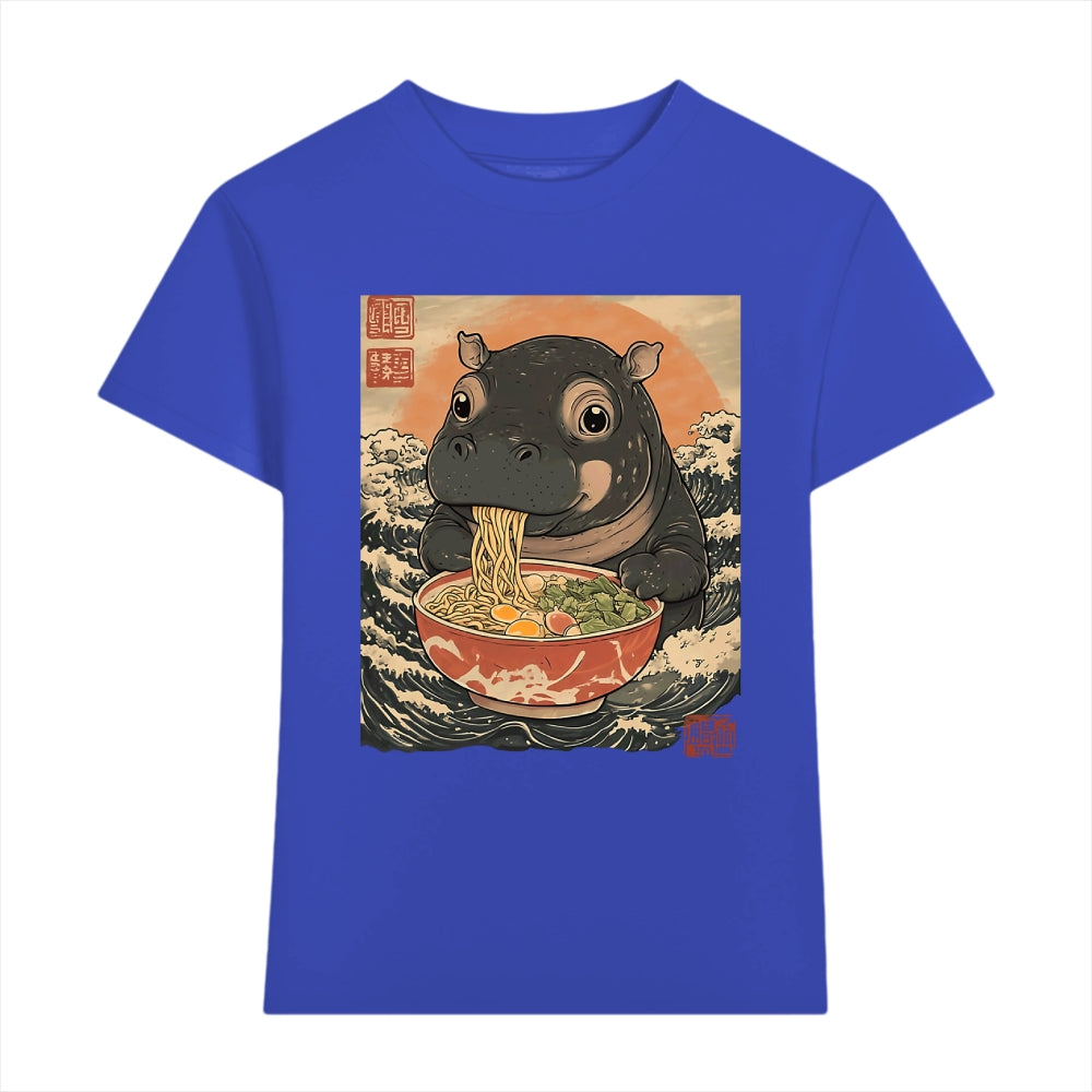 Hippo Ramen Japanese Style Women's Classic Tee