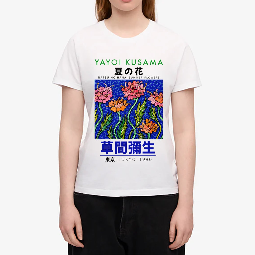 Yayoi Kusama Flower Japanese Style Women's Classic Tee
