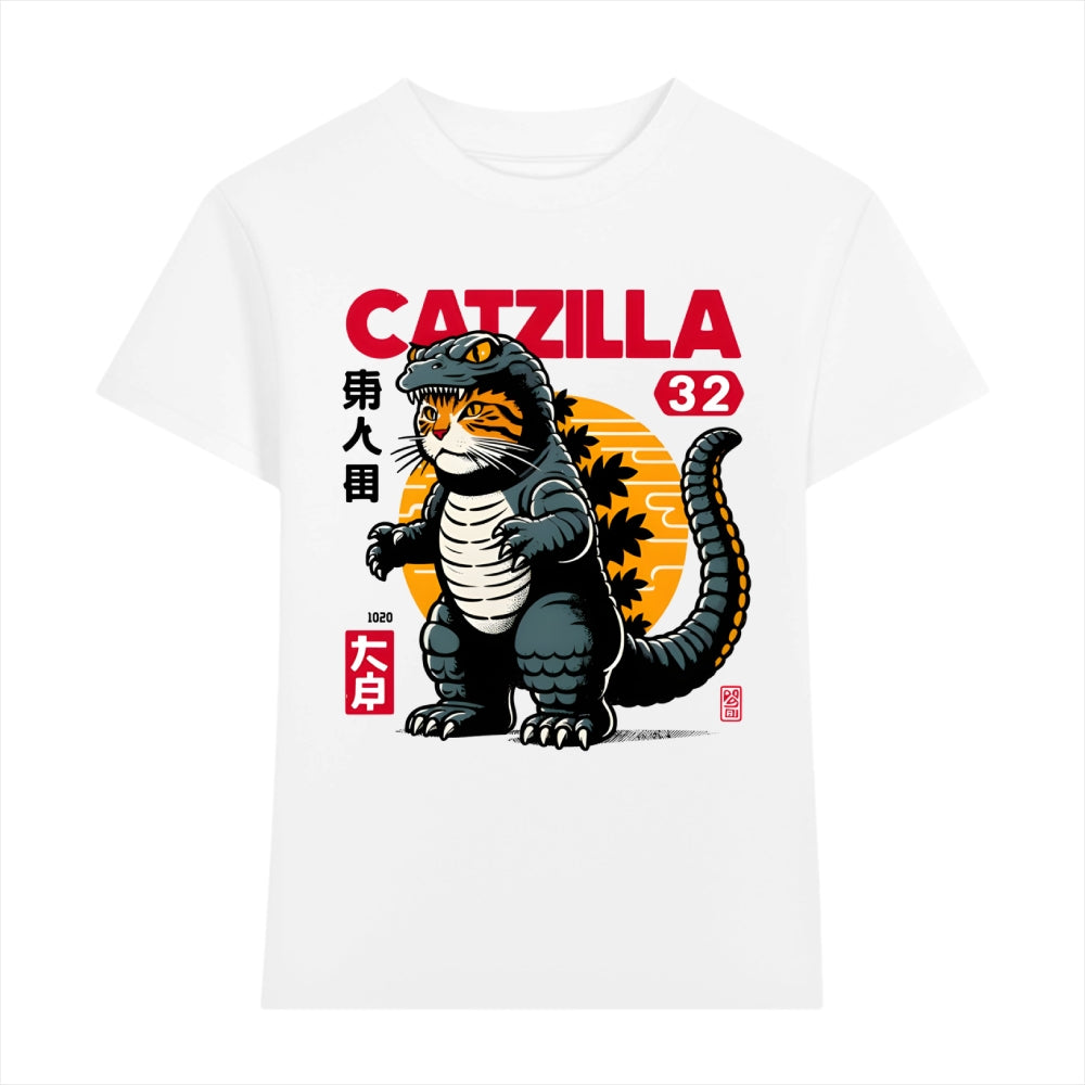 Kaiju Cat Japanese Style Women's Classic Tee