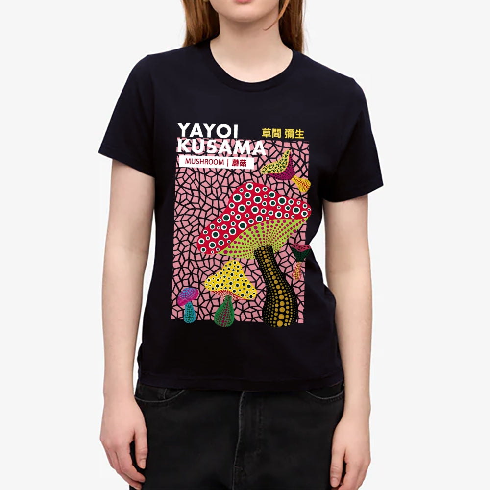 Yayoi Kusama Mushroom Japanese Style Women's Classic Tee