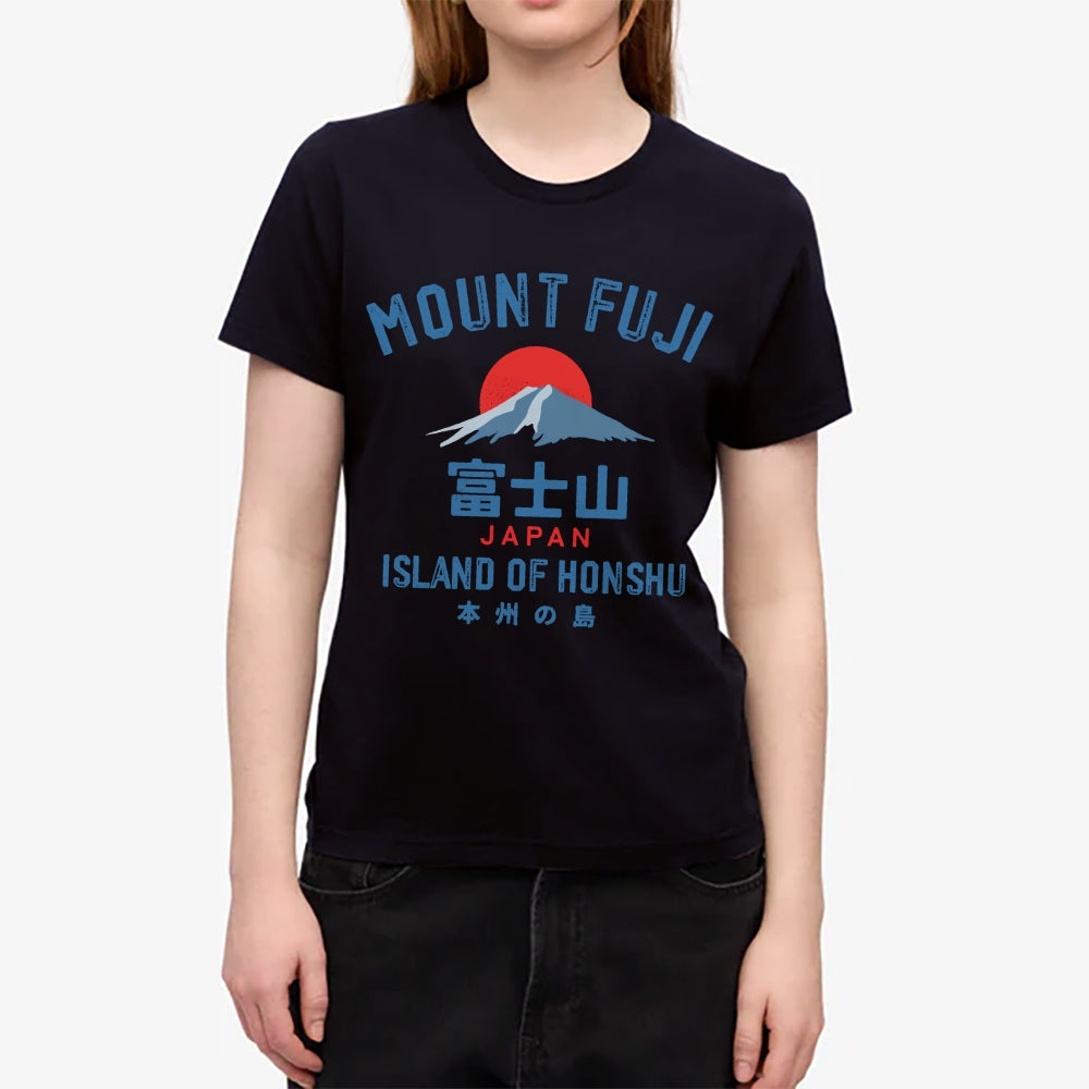 Mount Fuji Japanese Style Women's Classic Tee