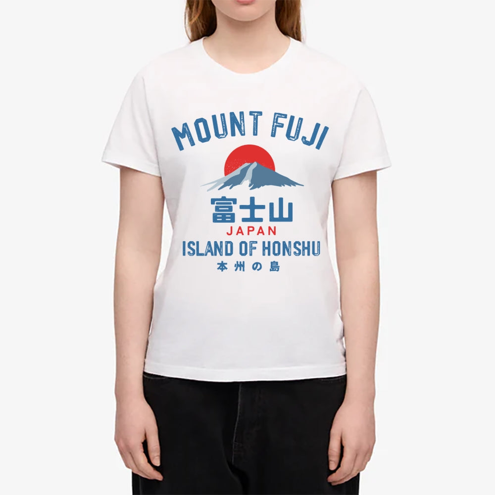 Mount Fuji Japanese Style Women's Classic Tee