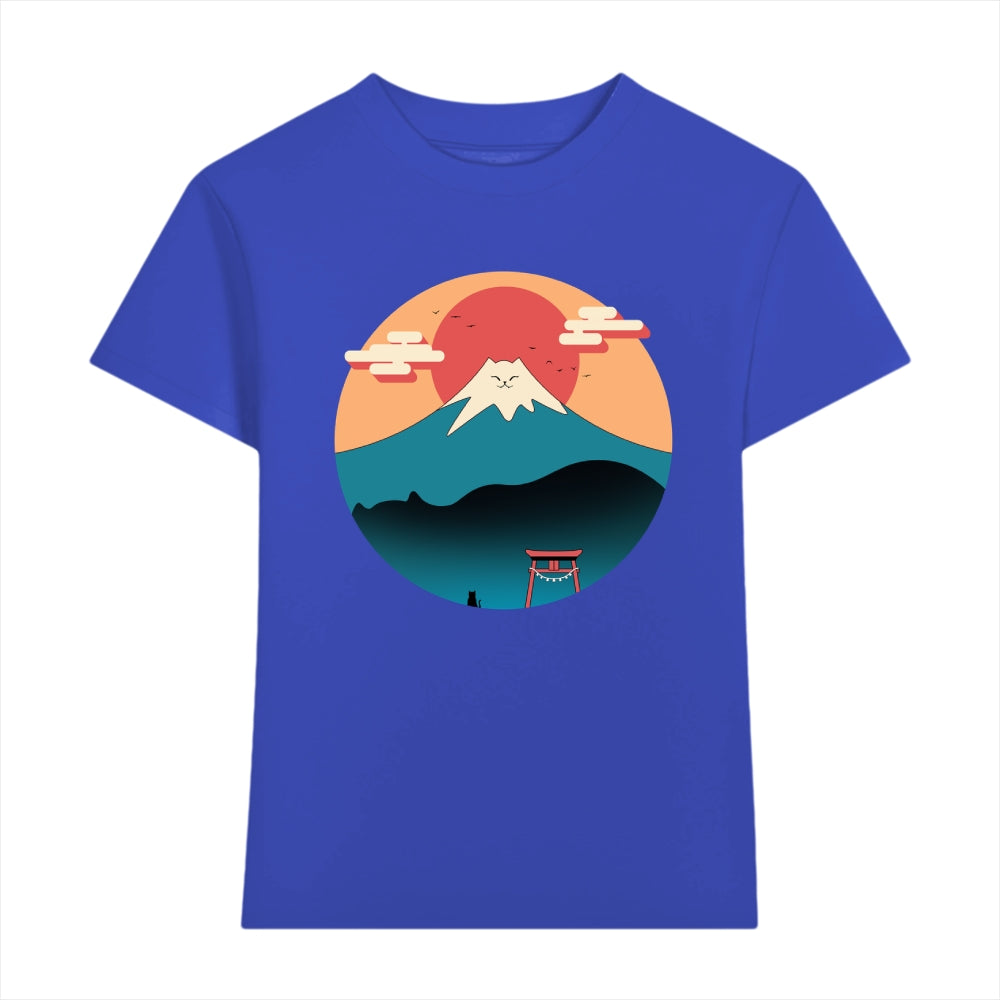 Fuji Cat Japanese Style Women's Classic Tee