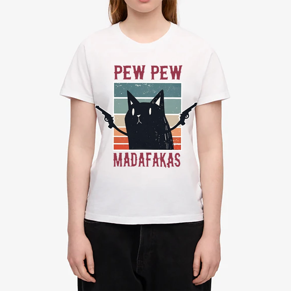 Pew Pew Cat Japanese Style Women's Classic Tee