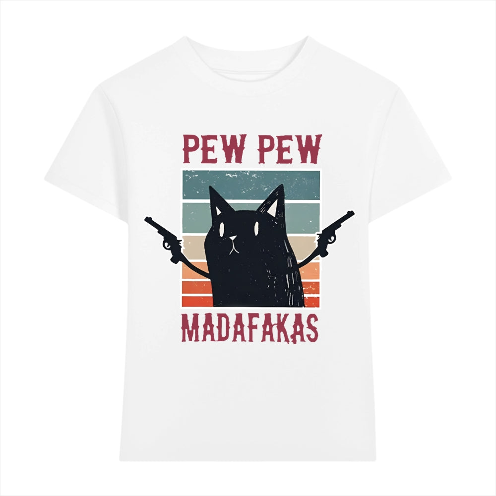 Pew Pew Cat Japanese Style Women's Classic Tee