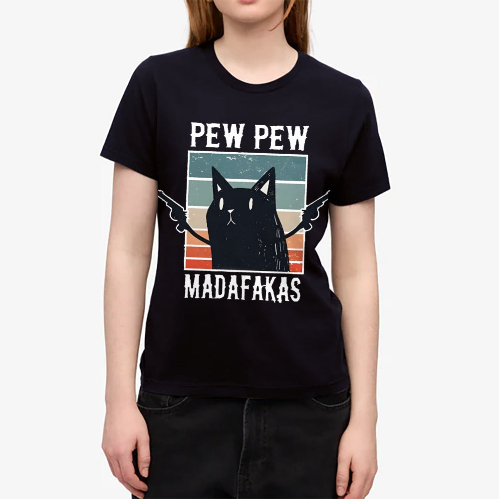 Pew Pew Cat Japanese Style Women's Classic Tee