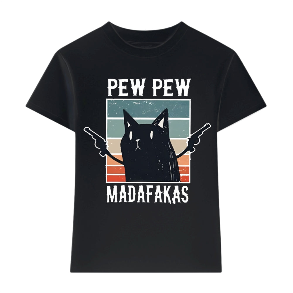 Pew Pew Cat Japanese Style Women's Classic Tee