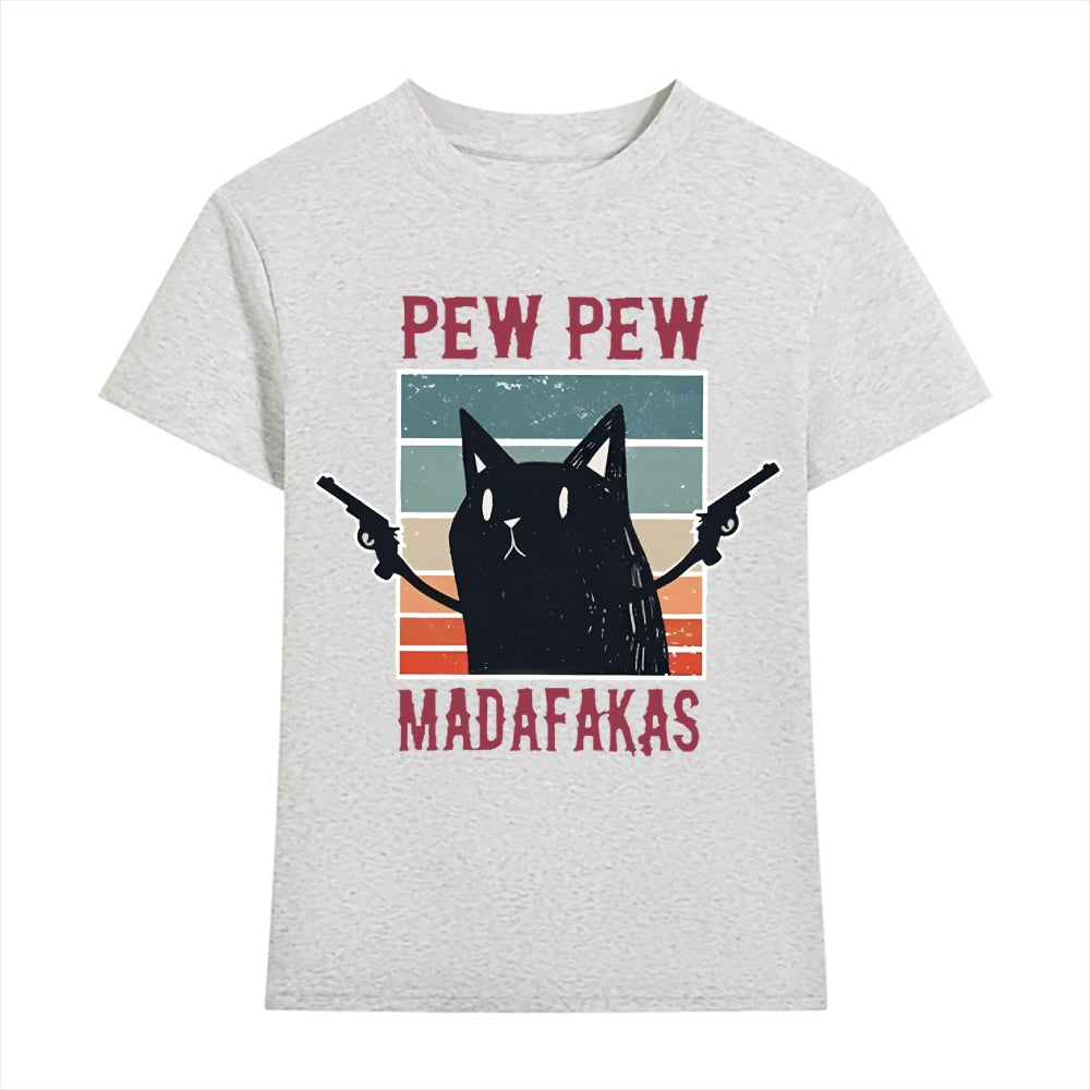 Pew Pew Cat Japanese Style Women's Classic Tee